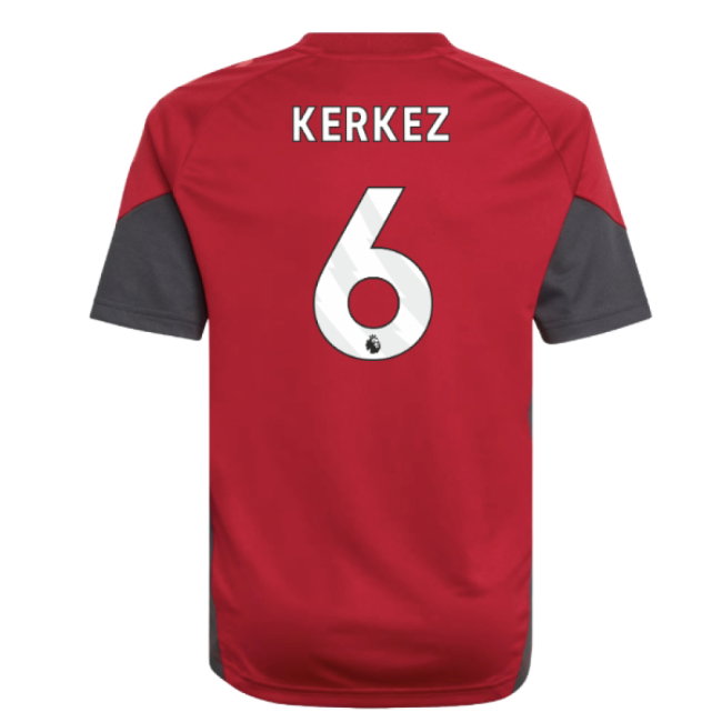 2025-2026 Liverpool Training Jersey (Strawberry Red) - Kids (Kerkez 6)-SoccerKits Hub | Buy Soccer Jerseys Online